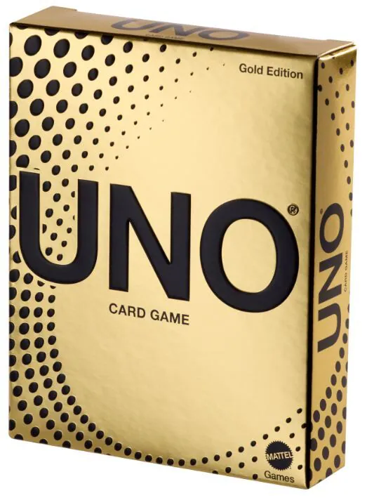 UNO Gold UNO卡牌遊戲黃金版 cover
