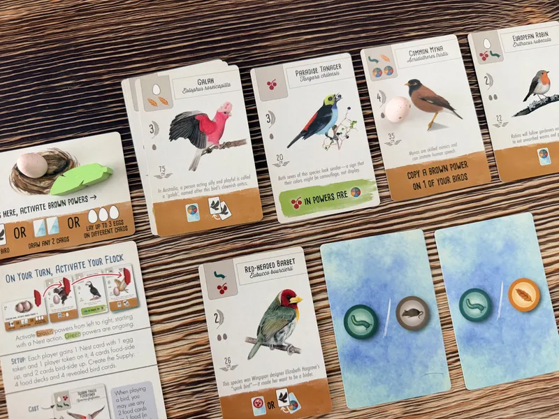Wingspan Pocket card 1